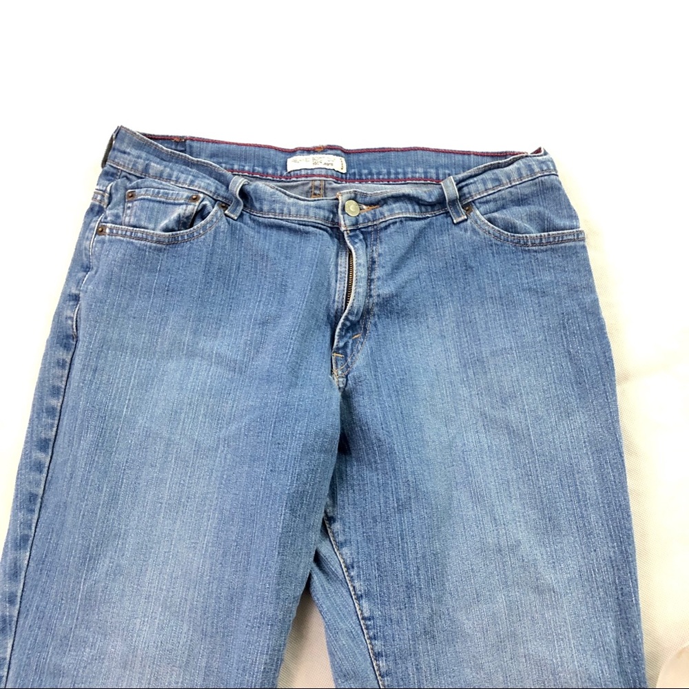 Levi’s Misses 550 Blue Jeans Boot 14 - Picture 5 of 6